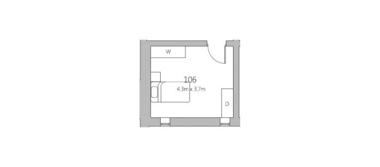 Room106 floorplan