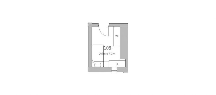 Room108 floorplan