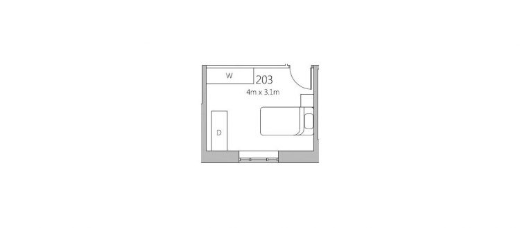 Room203 floorplan